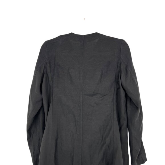 Blank NYC Drape Front Blazer Jacket Lightweight Black Size XS NWT - Picture 5 of 12